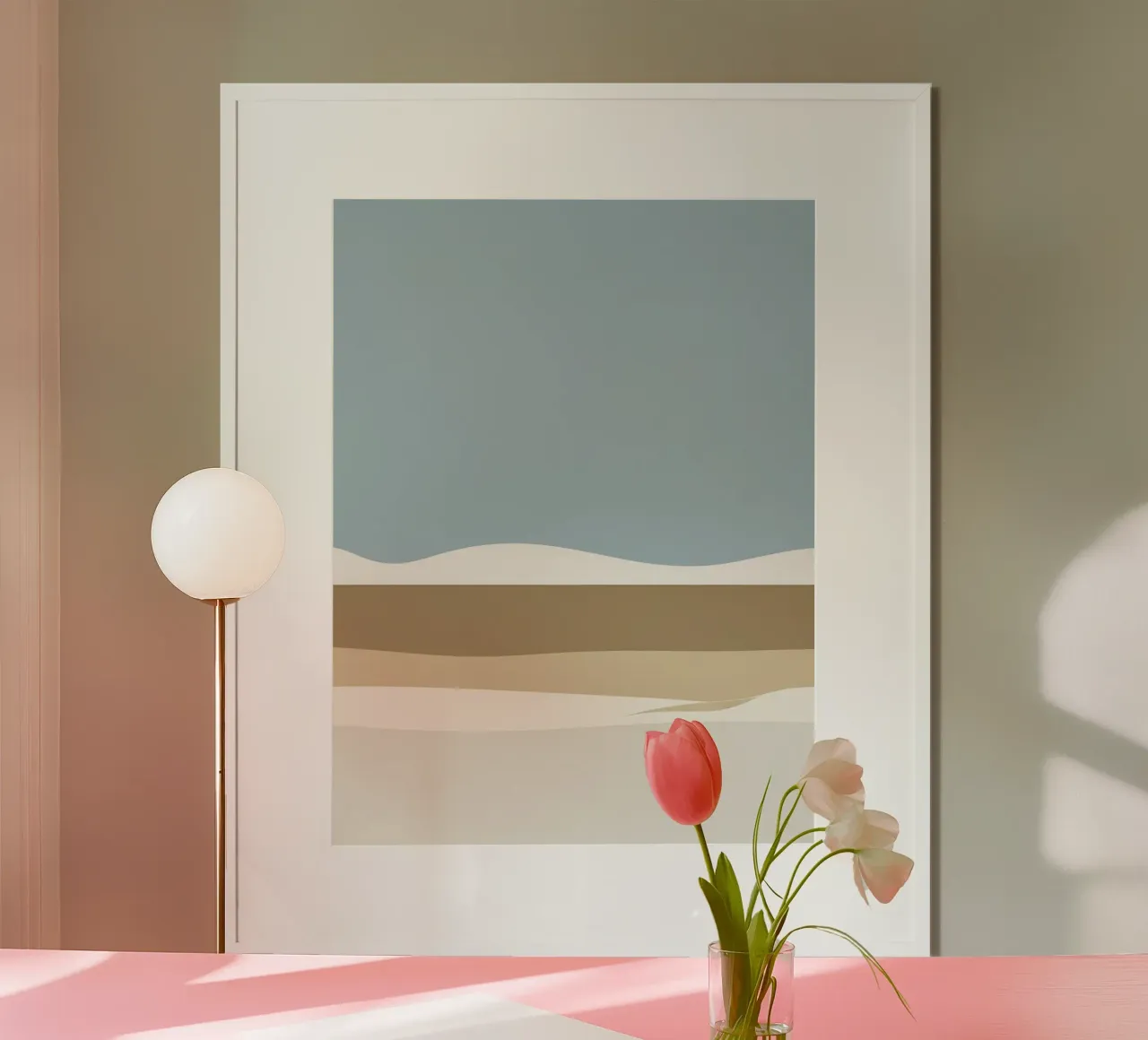 Semplice linea orizzontale che divide la composizione carta hahnemühle da LIFESTYLE OBJECTS