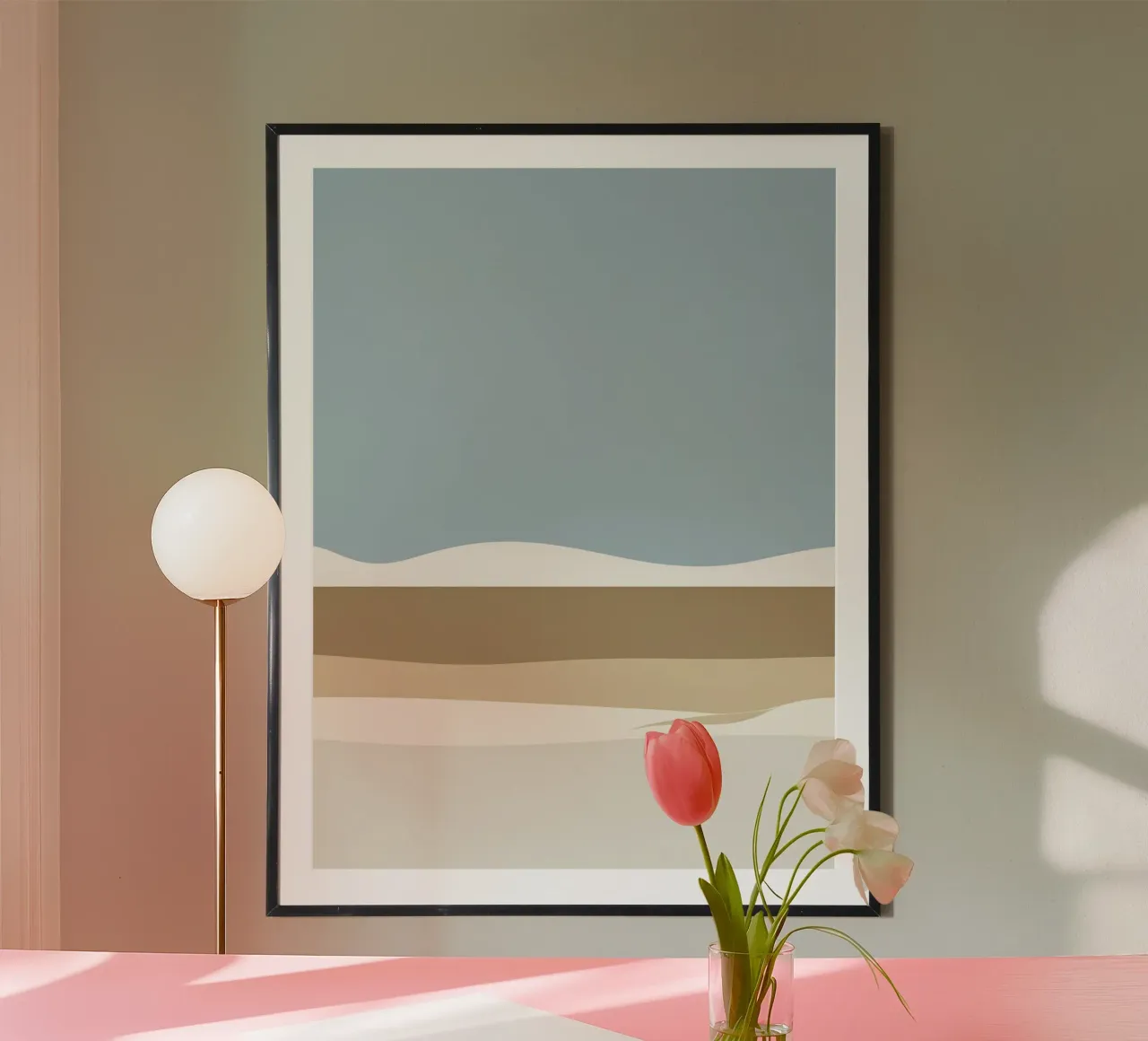 Semplice linea orizzontale che divide la composizione carta hahnemühle da LIFESTYLE OBJECTS