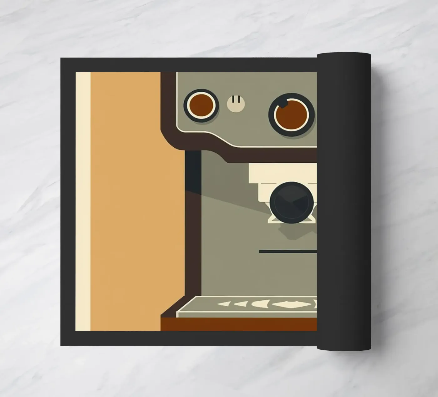 La Marzocco espresso machine deurmat van LIFESTYLE OBJECTS