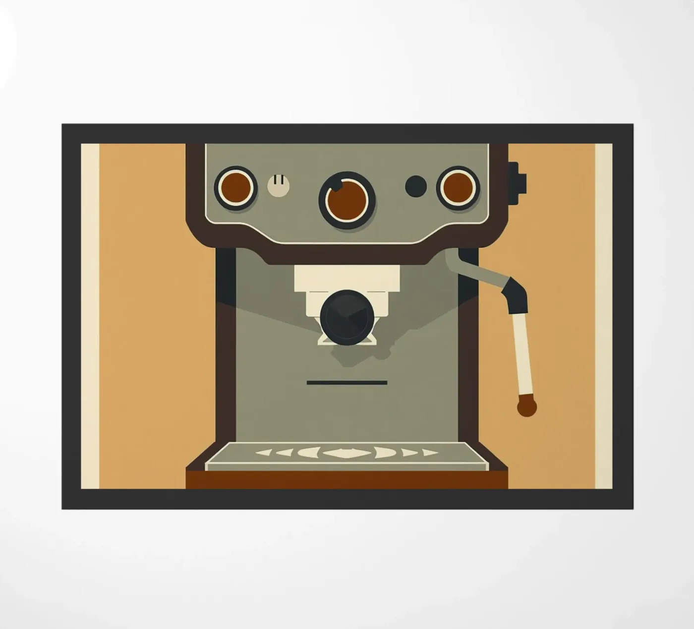 La Marzocco espresso machine deurmat van LIFESTYLE OBJECTS