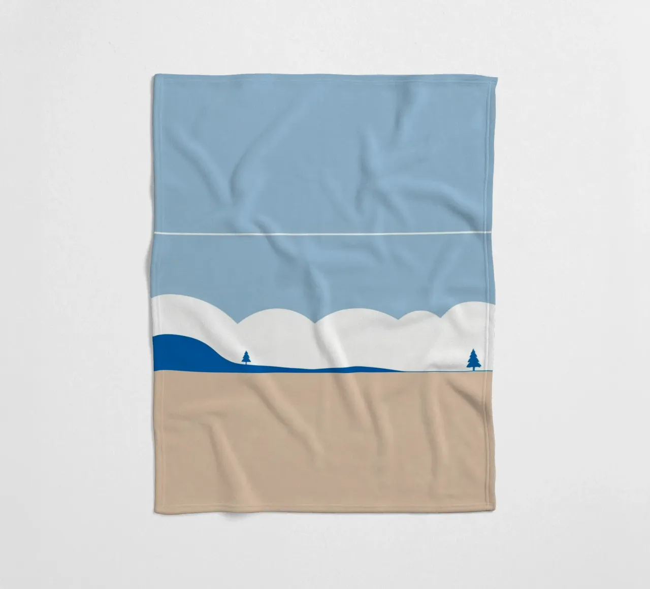 Semplice linea orizzontale che divide la composizione coperta in pile da LIFESTYLE OBJECTS