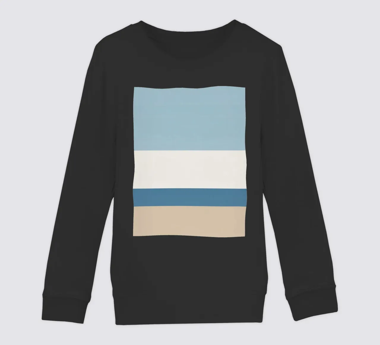 Semplice linea orizzontale che divide la composizione felpa bambino da LIFESTYLE OBJECTS