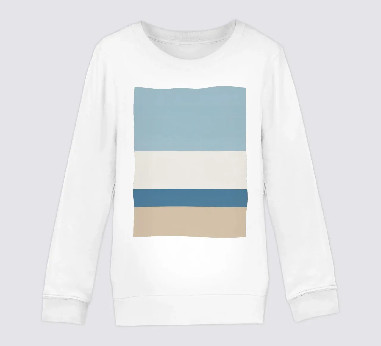 Semplice linea orizzontale che divide la composizione felpa bambino da LIFESTYLE OBJECTS