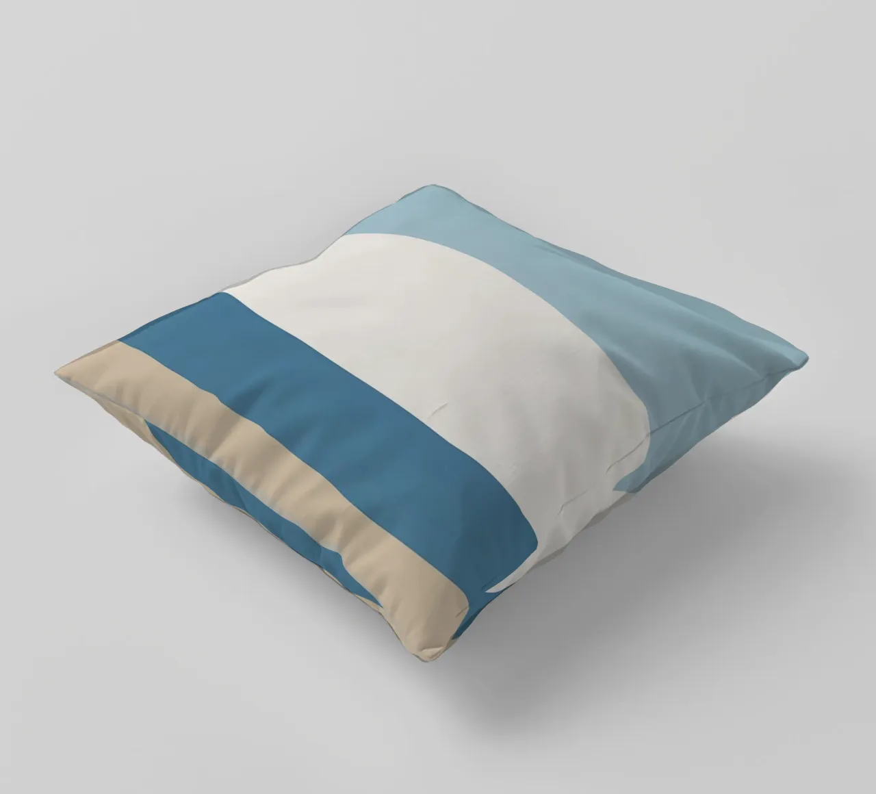 Semplice linea orizzontale che divide la composizione cuscino da LIFESTYLE OBJECTS