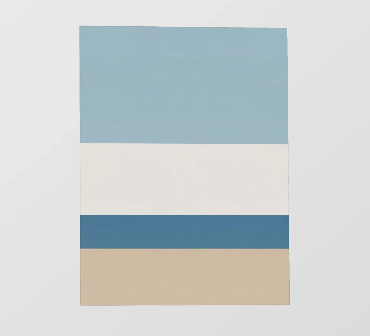 Semplice linea orizzontale che divide la composizione telo in pvc da LIFESTYLE OBJECTS