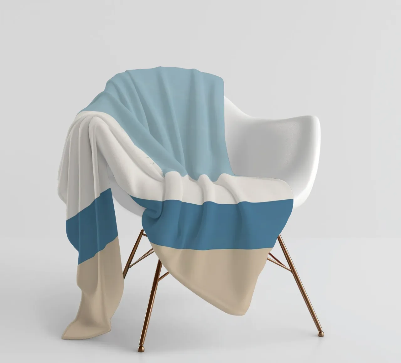 Semplice linea orizzontale che divide la composizione coperta in pile da LIFESTYLE OBJECTS