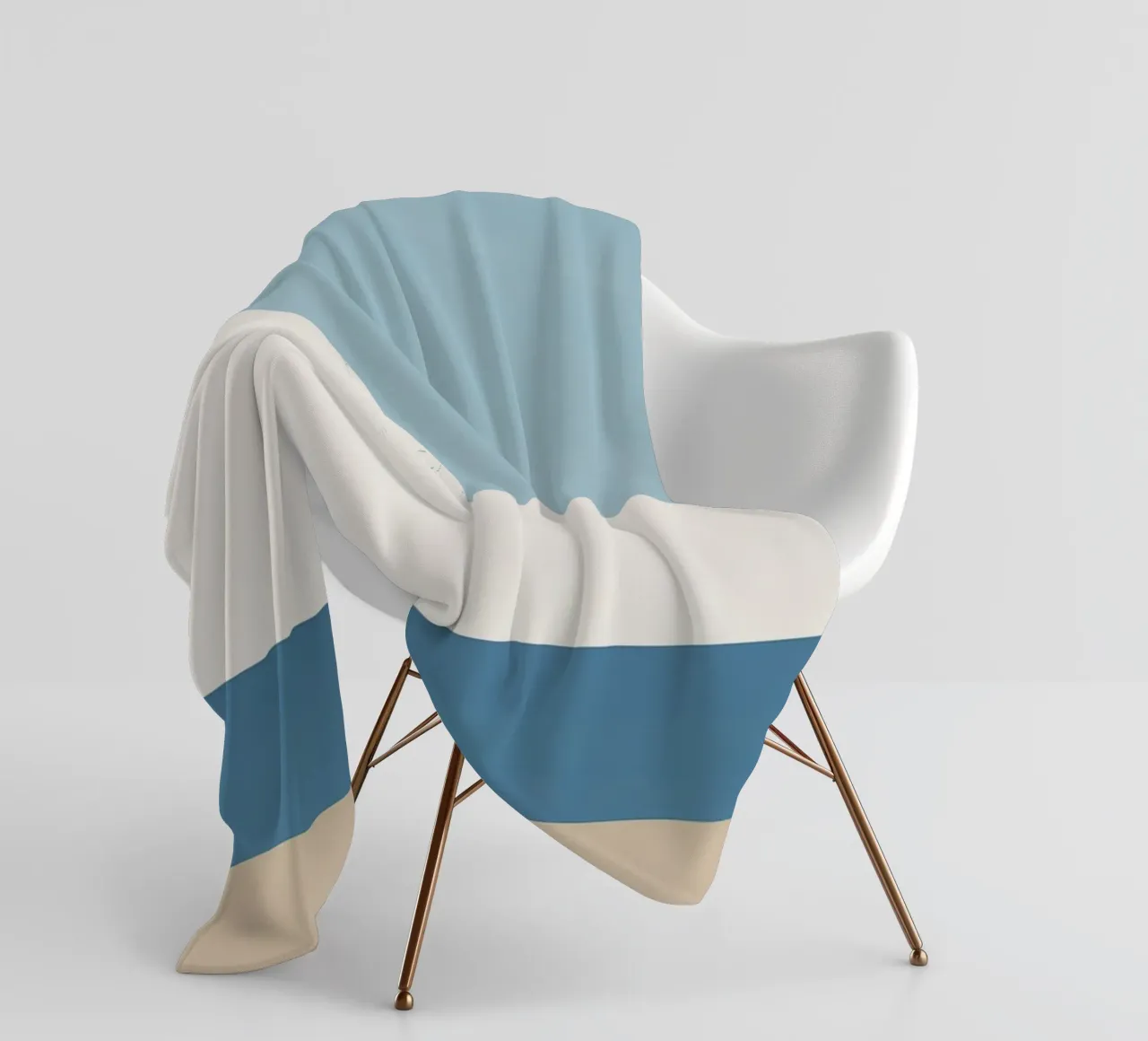 Semplice linea orizzontale che divide la composizione coperta in pile da LIFESTYLE OBJECTS