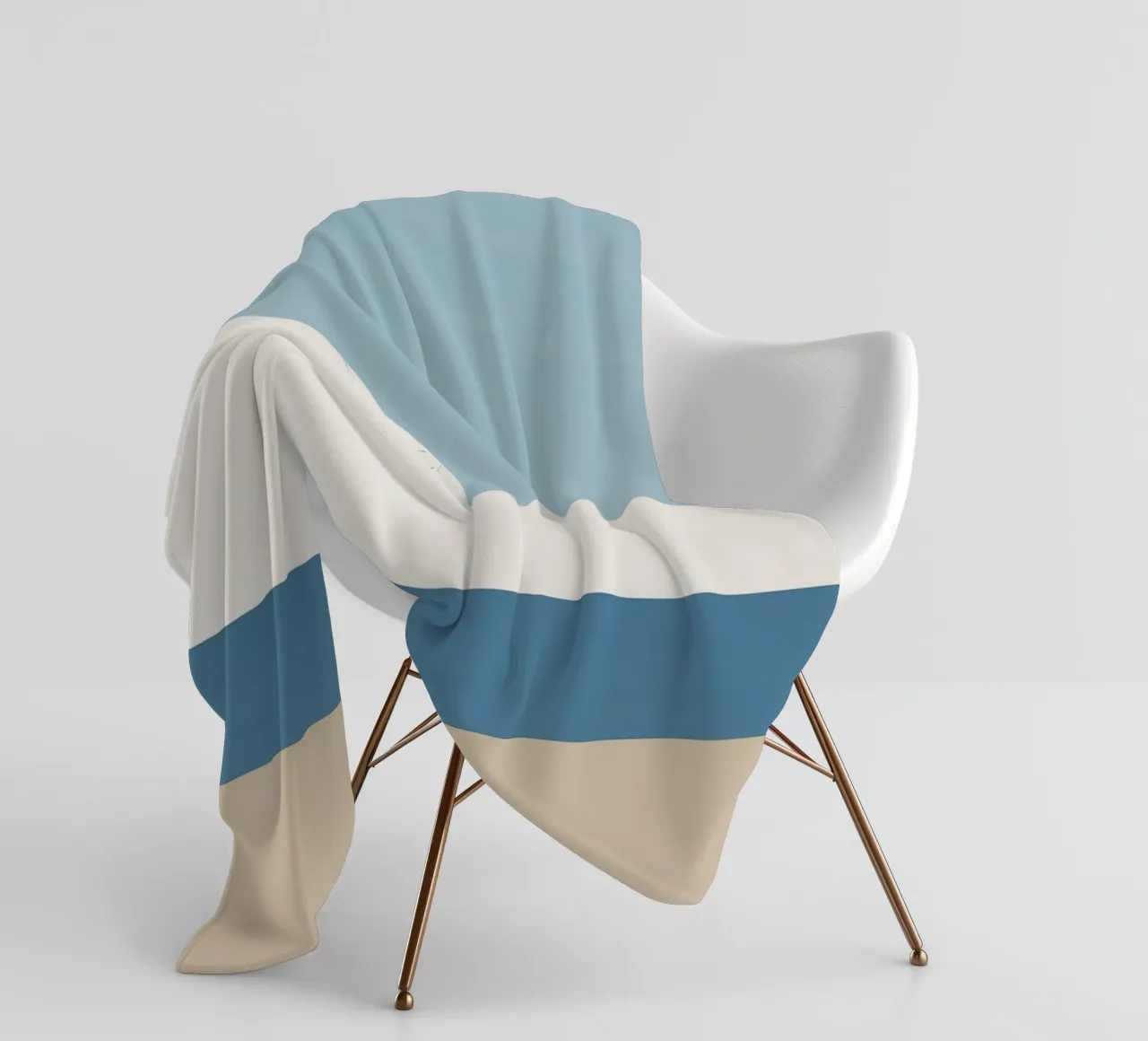 Semplice linea orizzontale che divide la composizione coperta in pile da LIFESTYLE OBJECTS