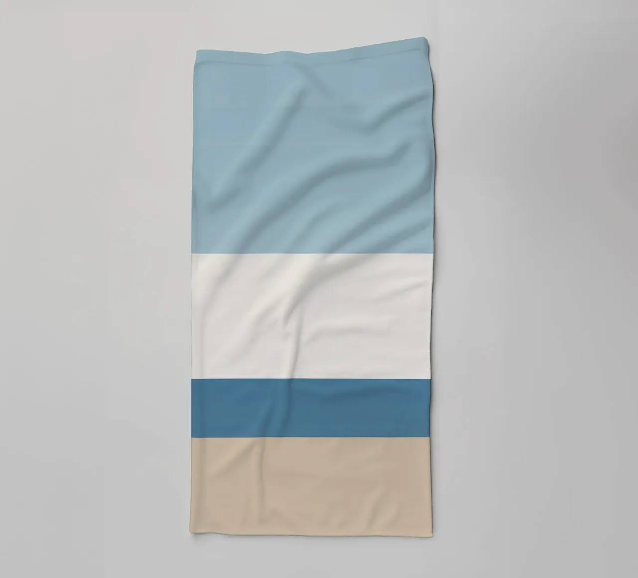 Semplice linea orizzontale che divide la composizione asciugamano da bagno da LIFESTYLE OBJECTS