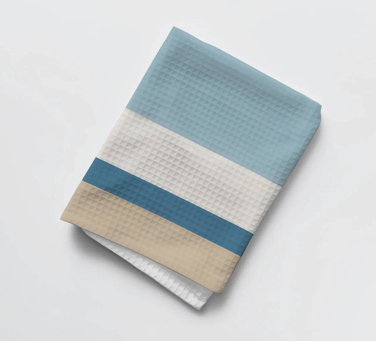 Ligne horizontale simple divisant la composition torchon de LIFESTYLE OBJECTS