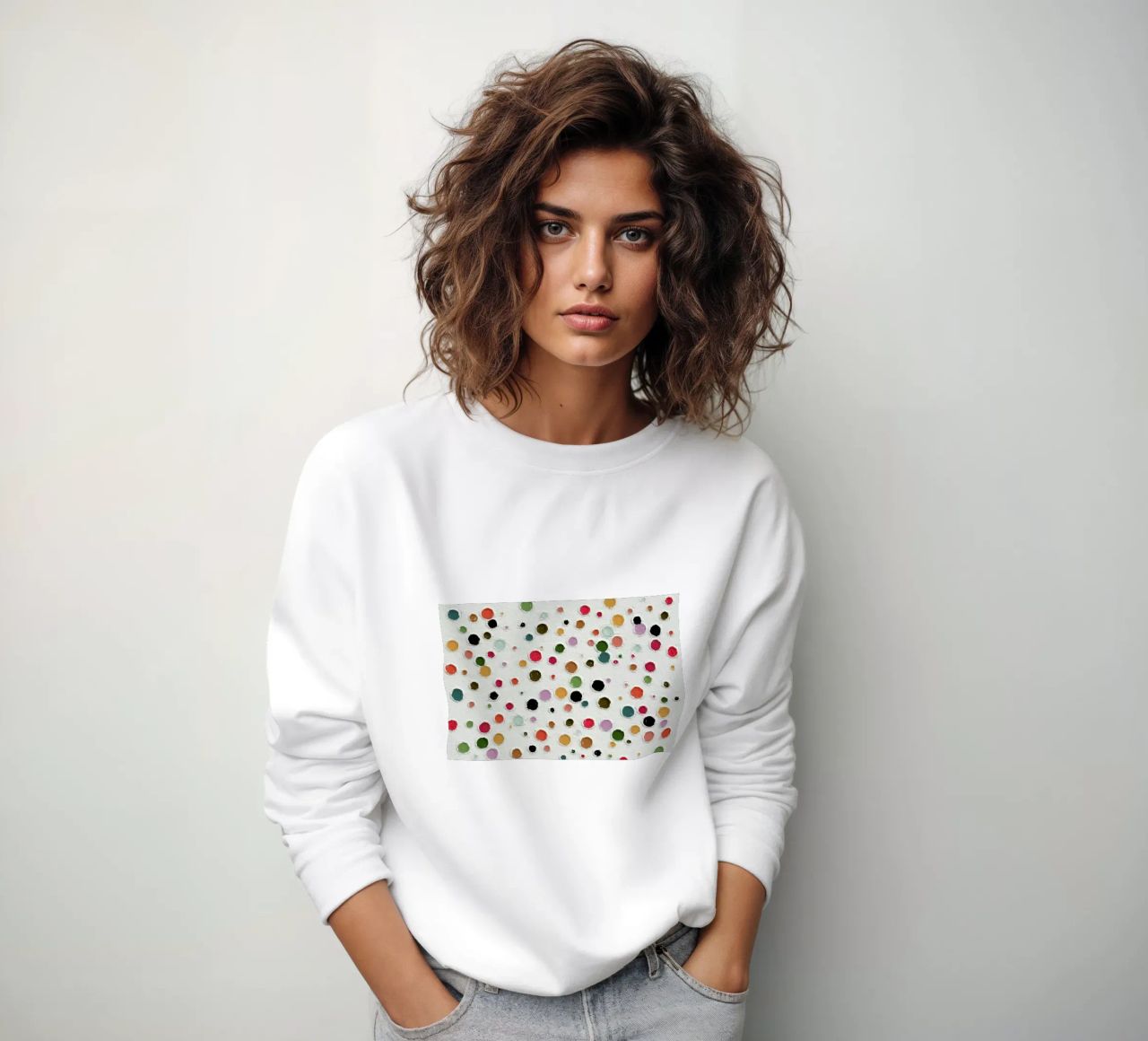 Color Dots felpa da In Full Color