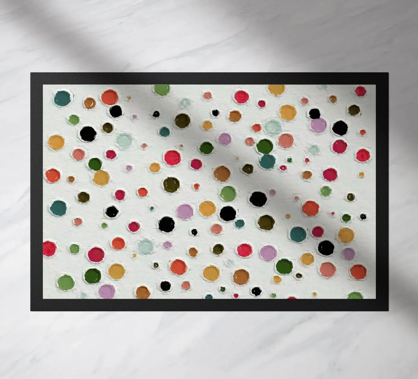 Color Dots doormat by In Full Color