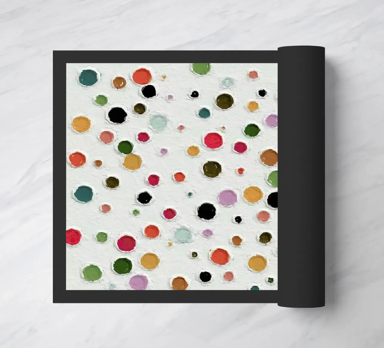 Color Dots doormat by In Full Color