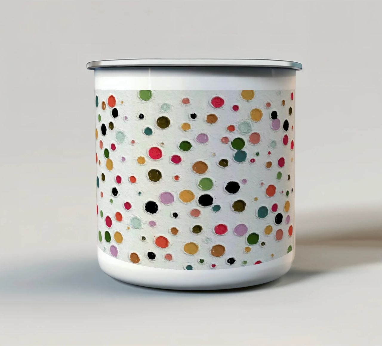 Color Dots tazza in smalto da In Full Color