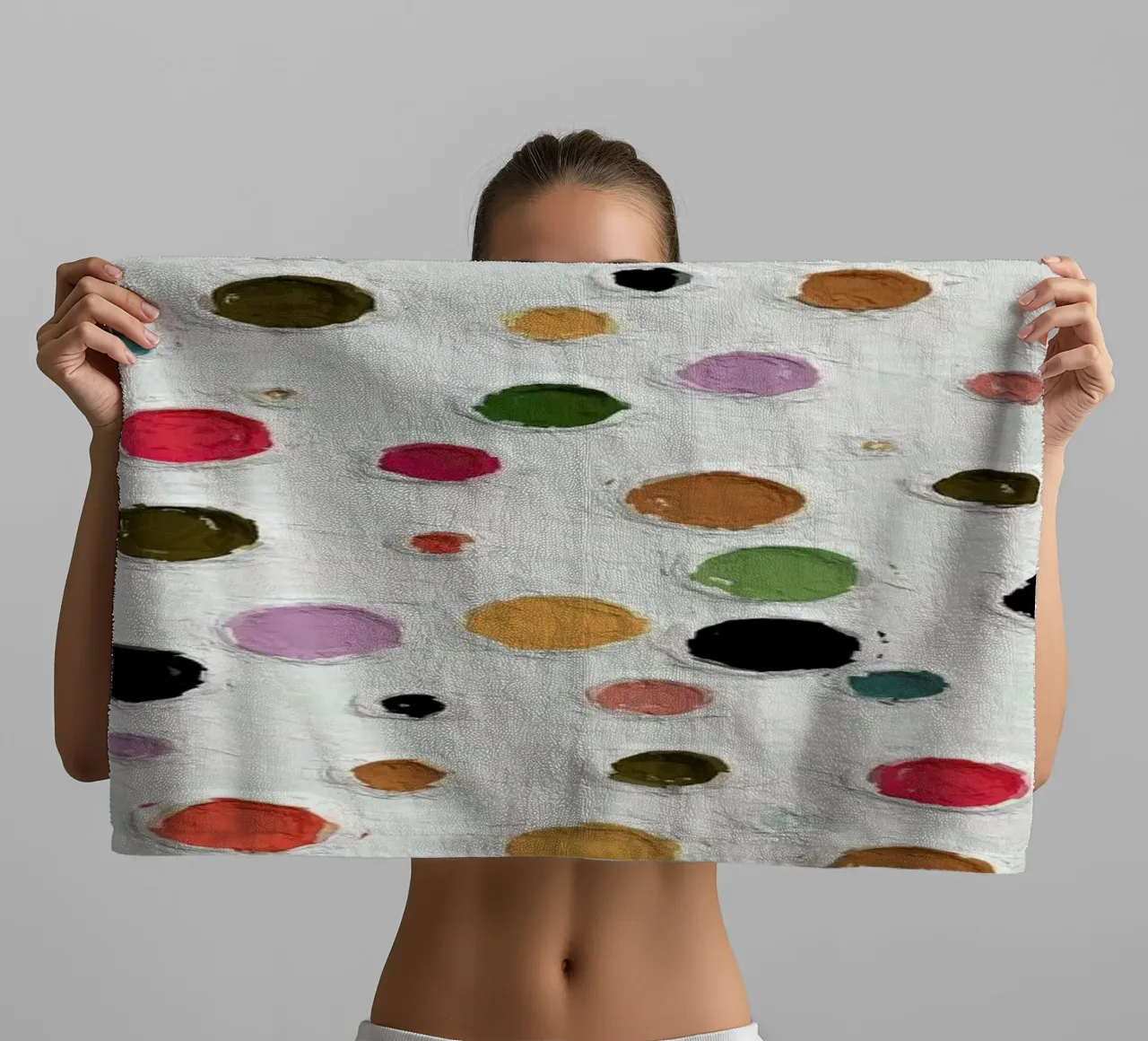 Color Dots asciugamano da bagno da In Full Color