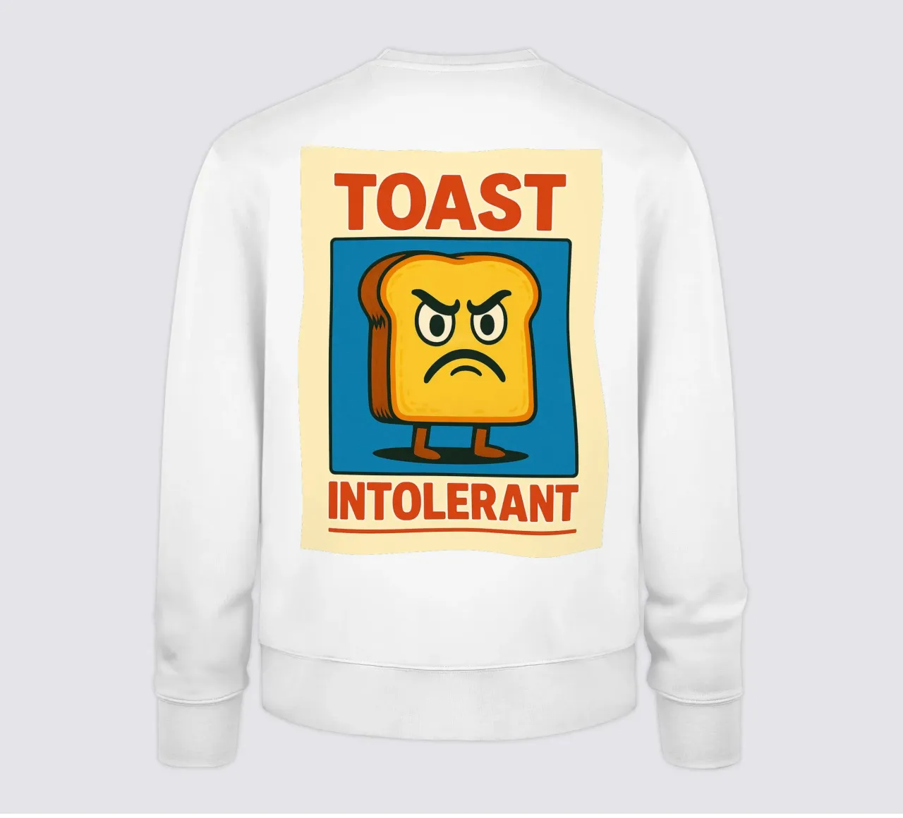 toast intollerante divertente felpa da Plumpz