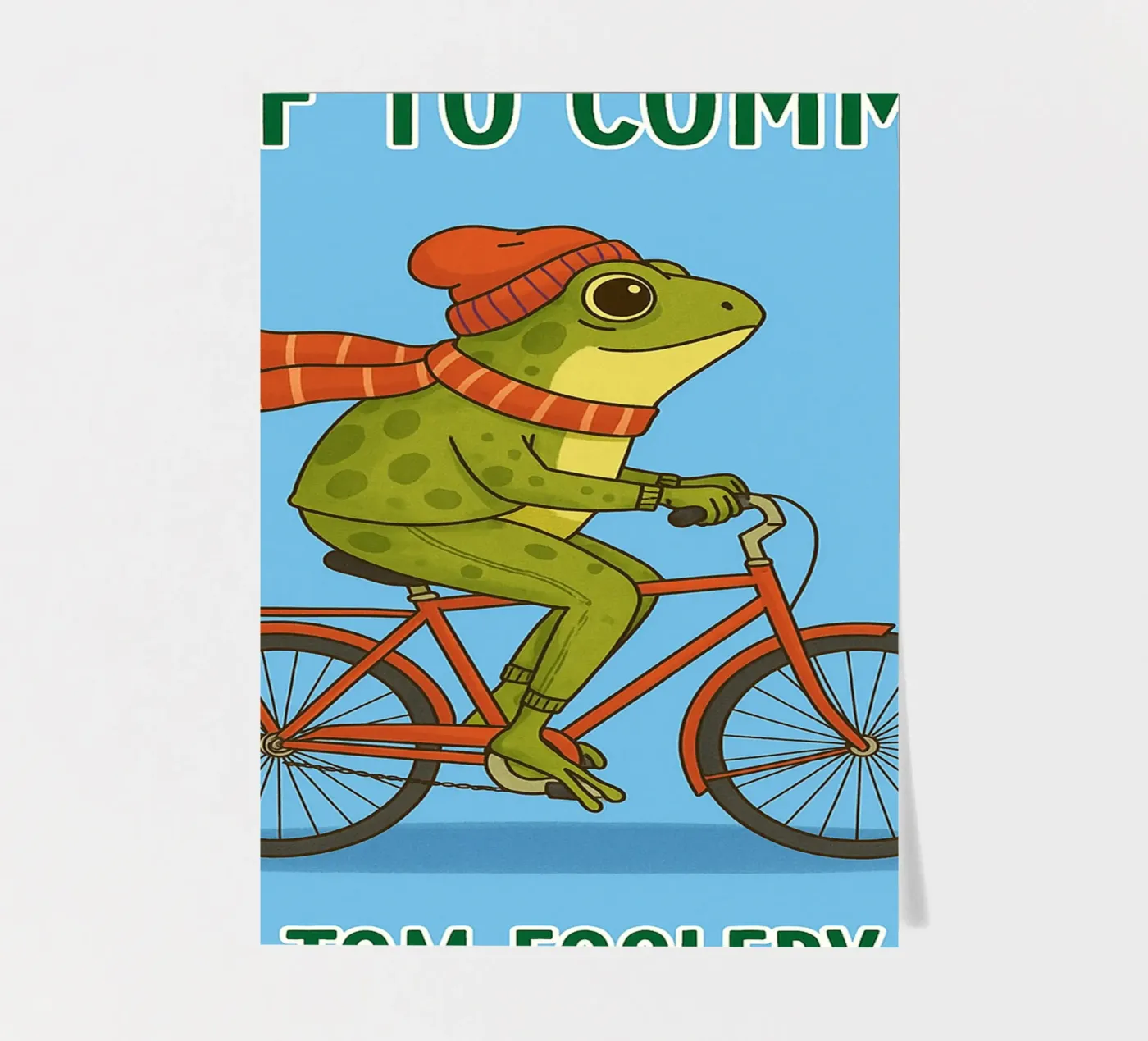 off to commit funny frog sticker sheet by Plumpz