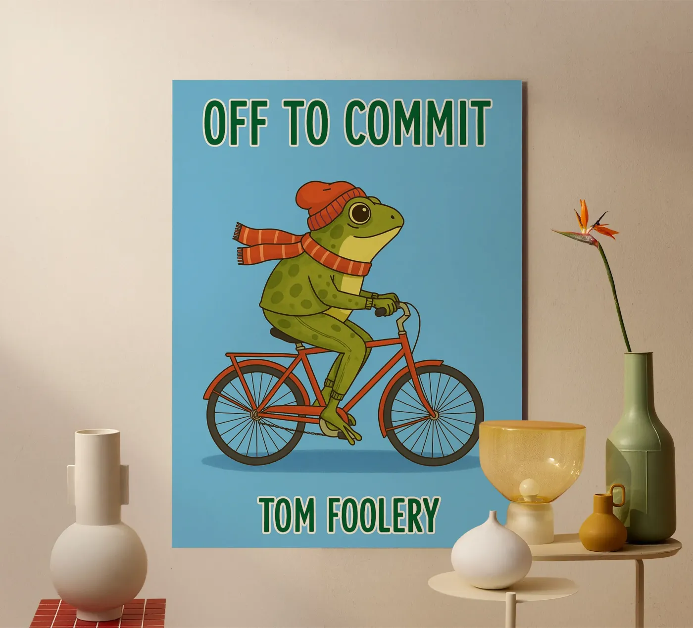 off to commit funny frog forex plate by Plumpz