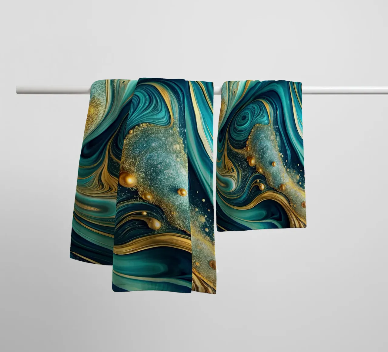 Dynamic fluid towel by 🎁 NOBELART