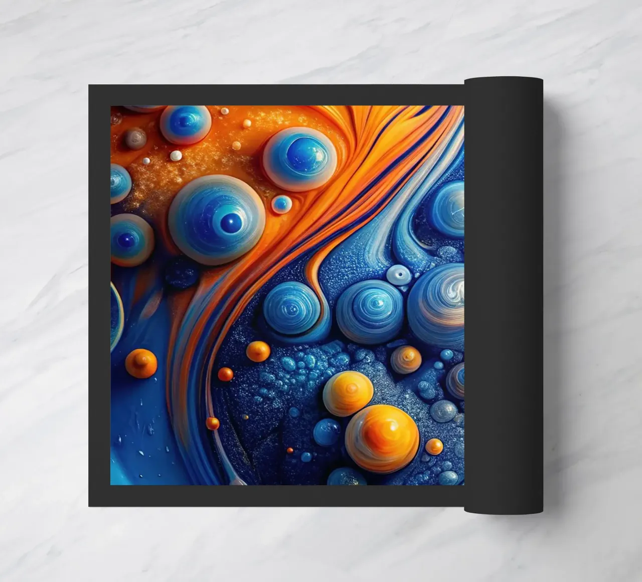 Dynamic Fluid doormat by 🎁 NOBELART