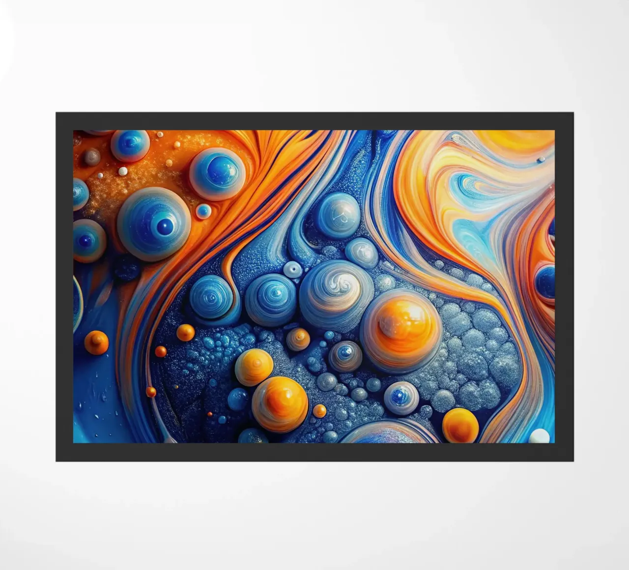 Dynamic Fluid doormat by 🎁 NOBELART