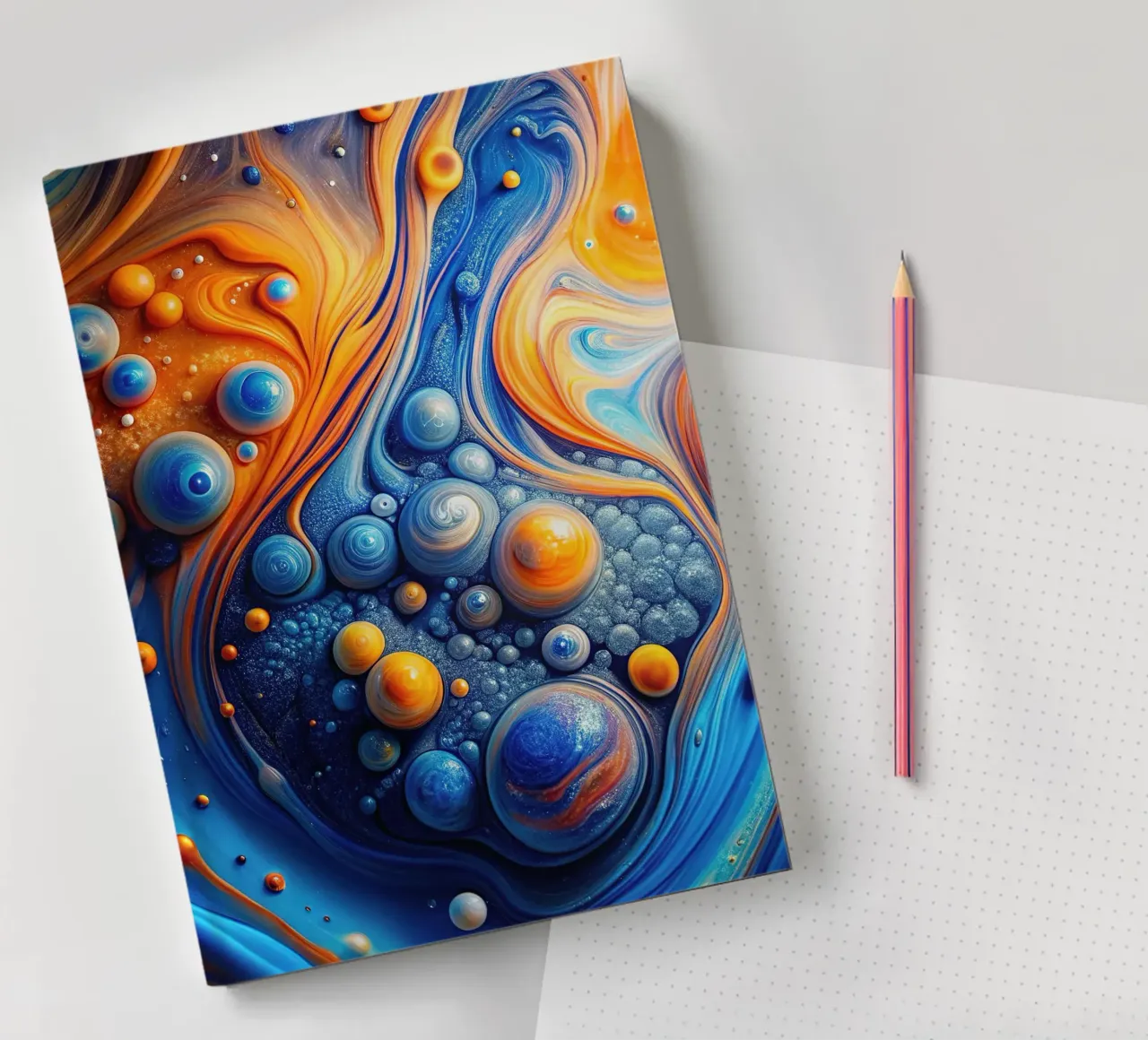 Dynamic Fluid notebook by 🎁 NOBELART