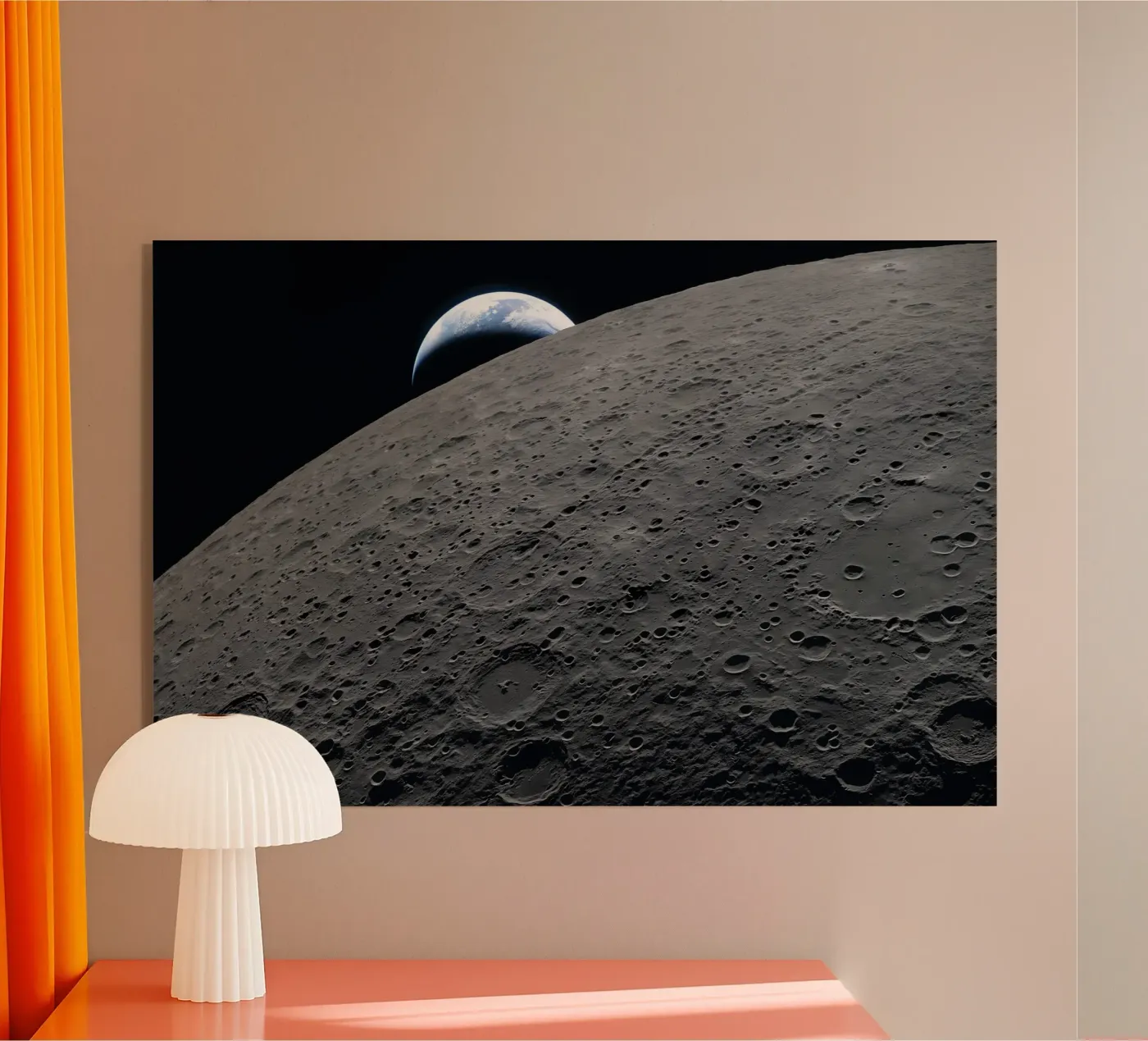 The far side of the Moon, Artemis mission 2026 Acryl-Glas von 🎁 NOBELART