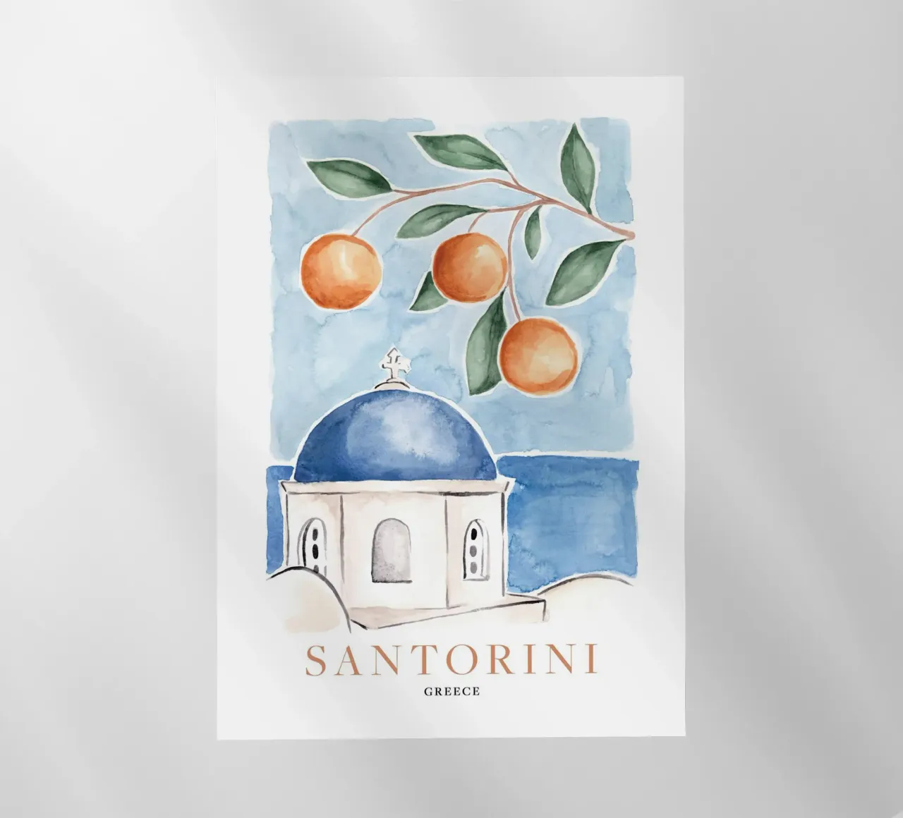 Santorini Oranges pellicola backlit da TRaveler