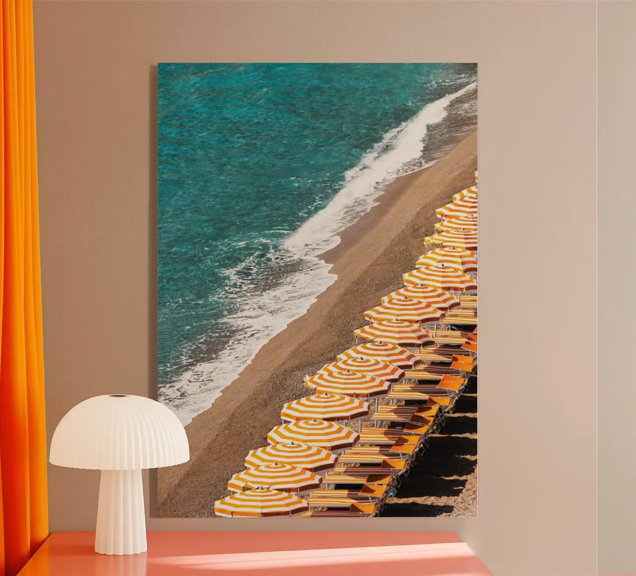 Beach Time acryl van TRaveler