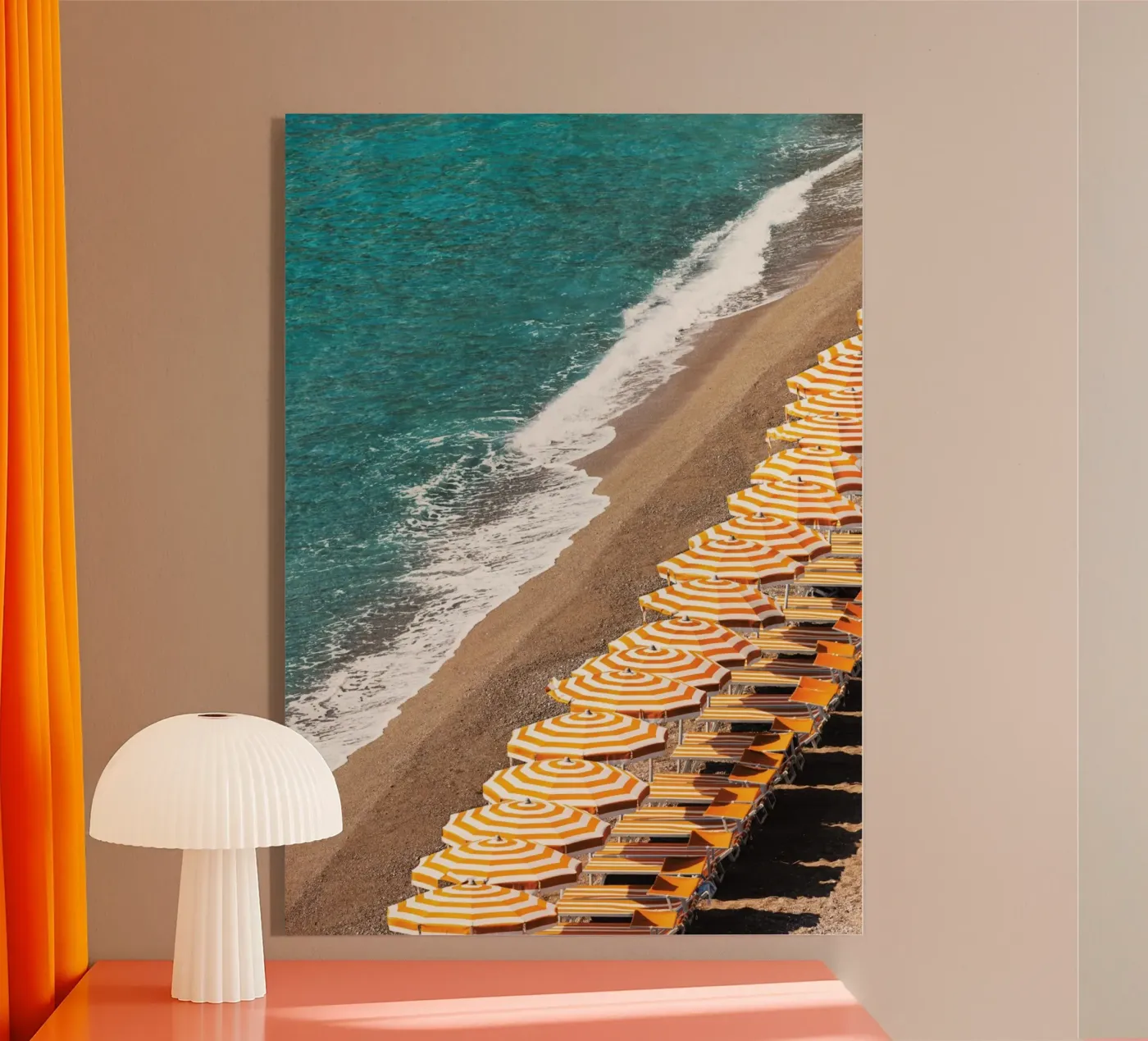 Beach Time acryl van TRaveler