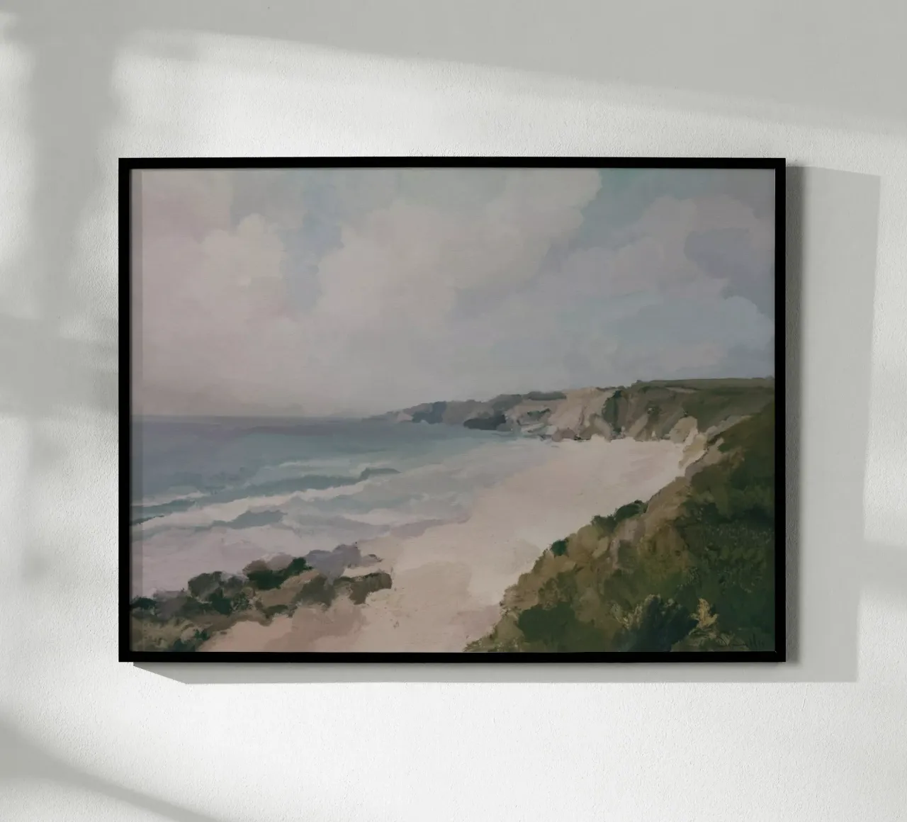 Kust van Cornwall poster van Dan Hobday