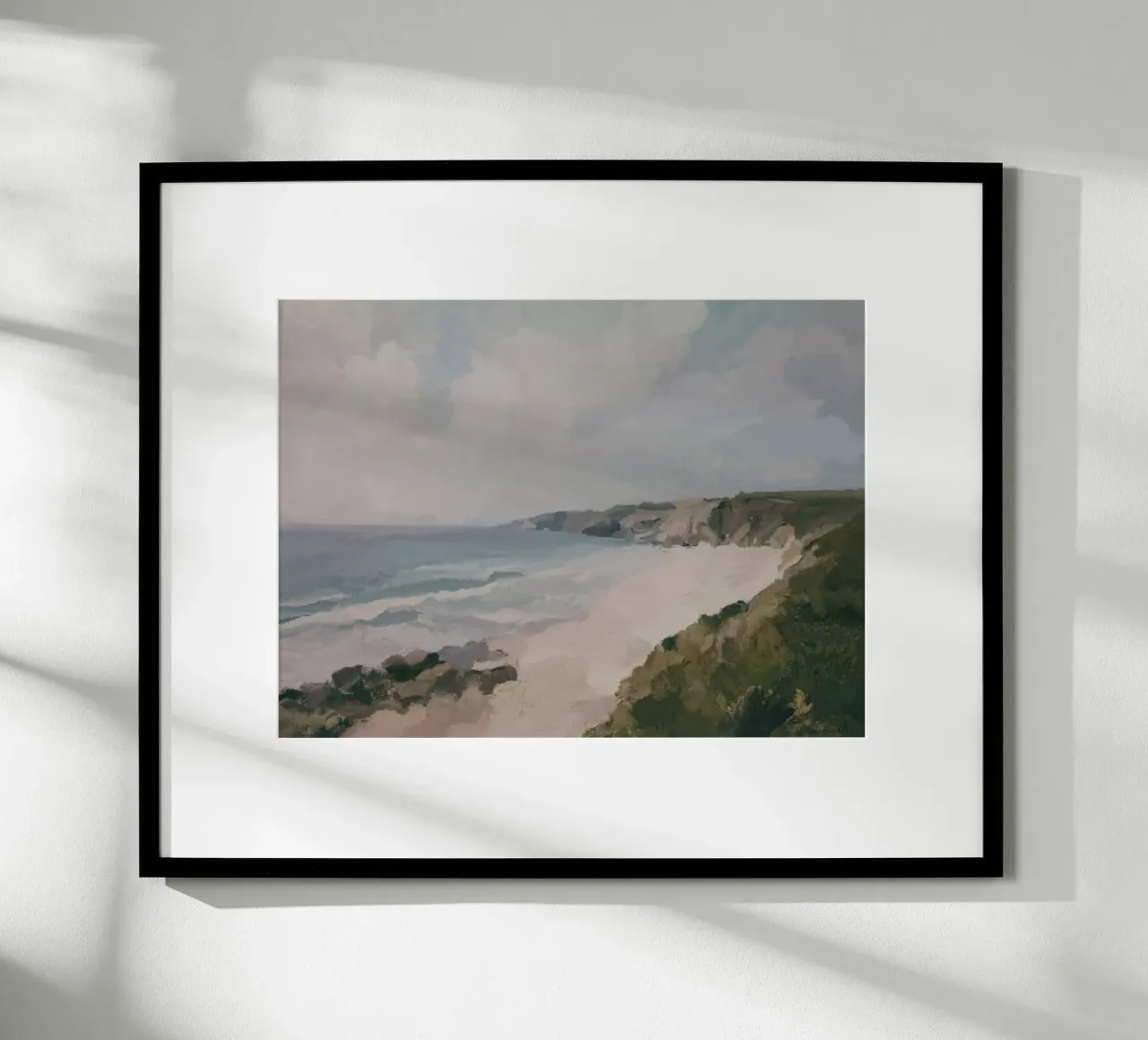 Kust van Cornwall poster van Dan Hobday