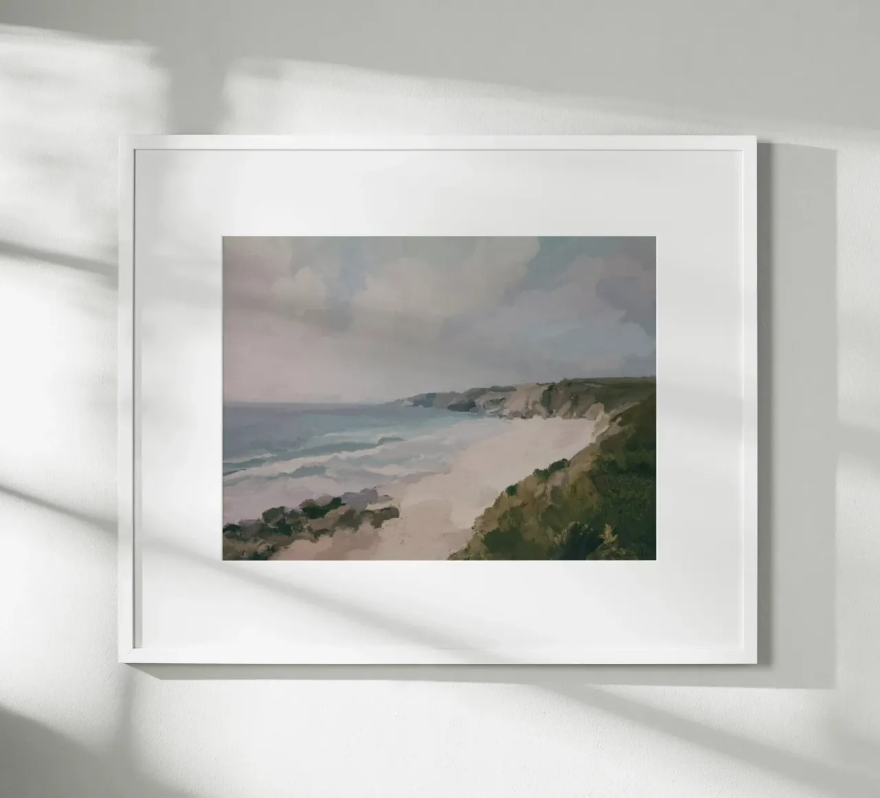 Kust van Cornwall poster van Dan Hobday