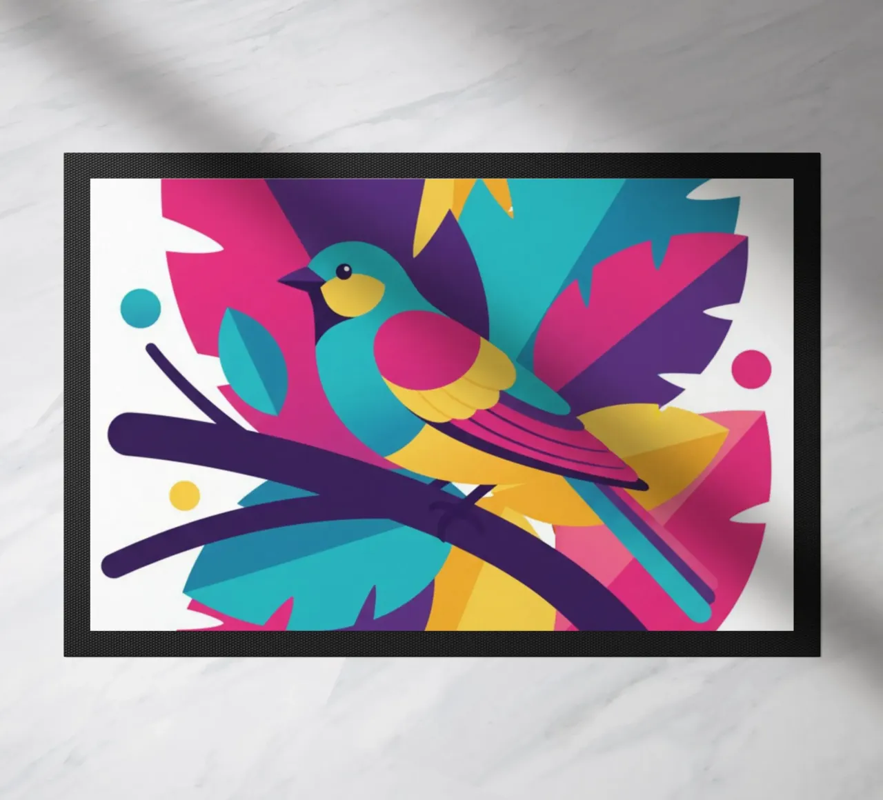 Flat art of bird #1 zerbino da Wild Life studio