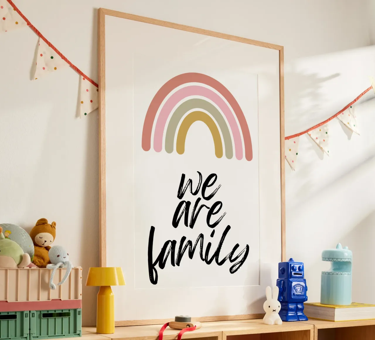 We are Family poster da NORDLICHT DESIGNS