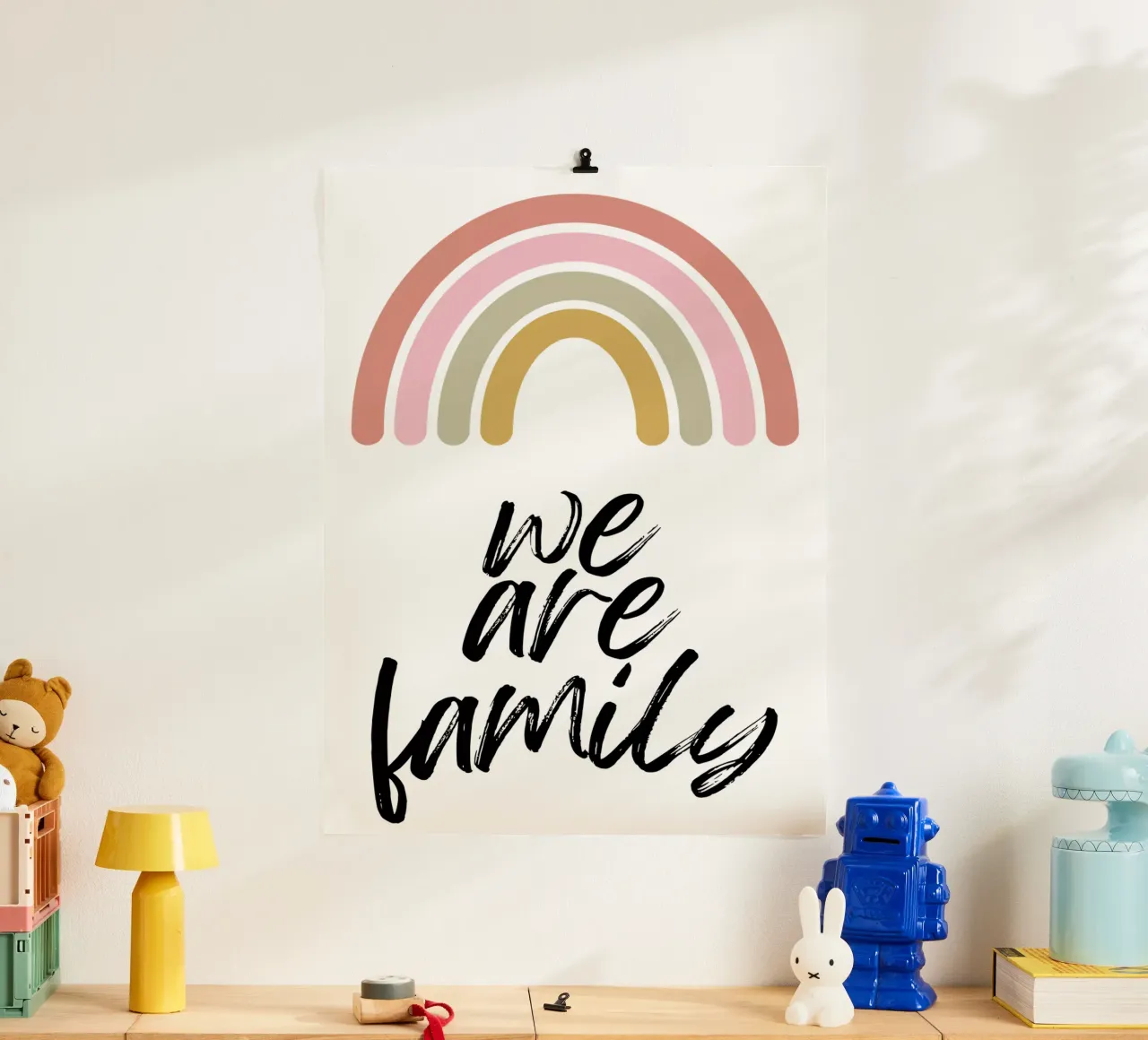 We are Family poster da NORDLICHT DESIGNS