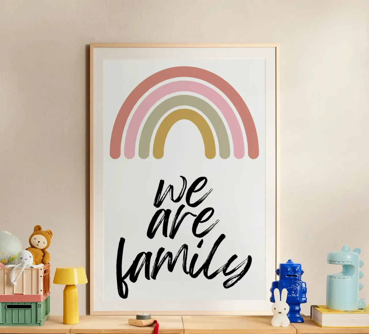 We are Family poster da NORDLICHT DESIGNS