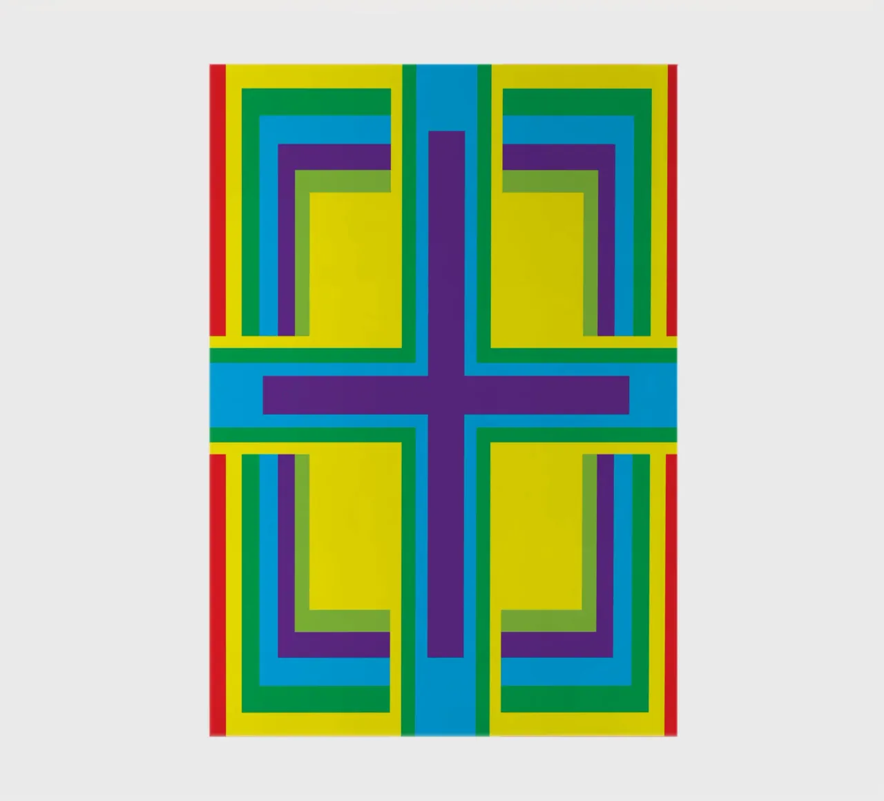 cross square abstract notebook by kaiyadunk