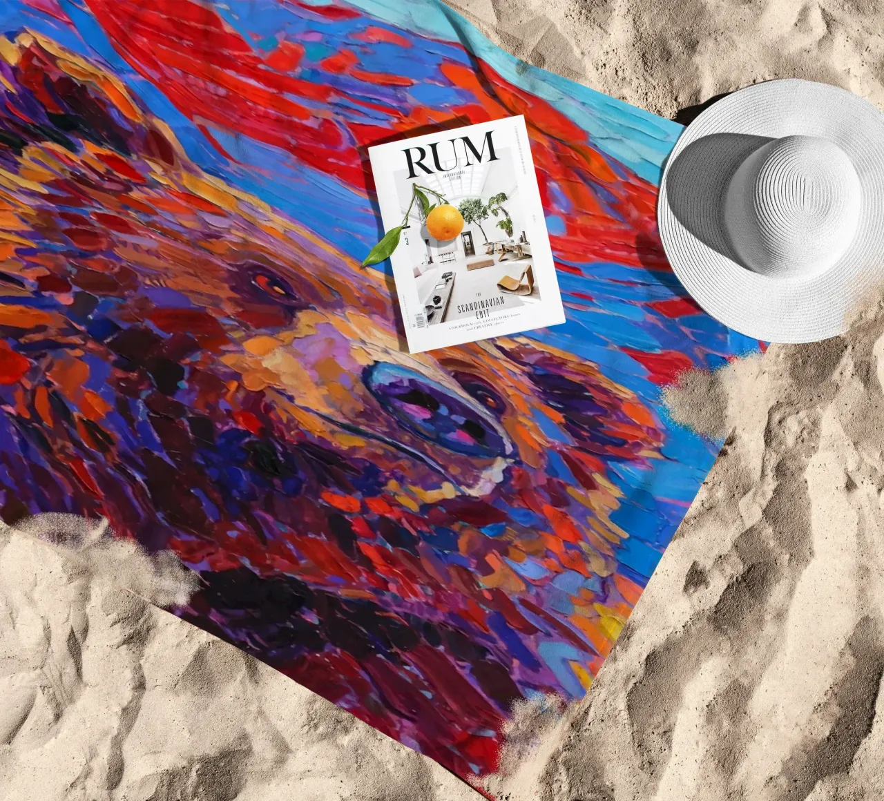 Montagna dell'orso telo mare da Slash Shop