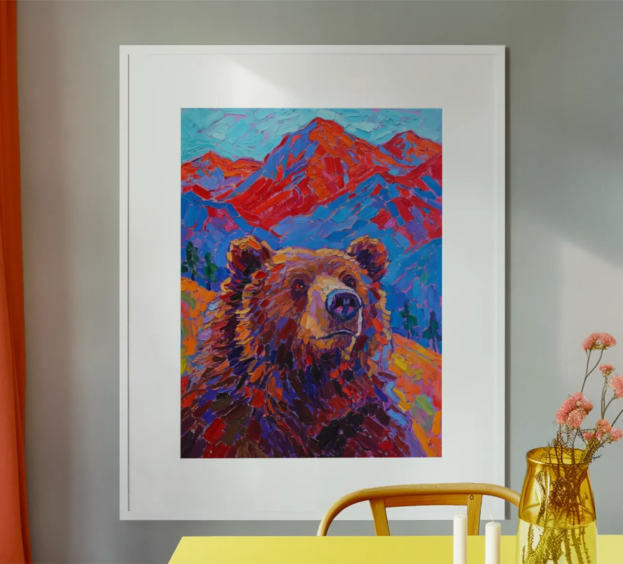 Bear Mountain poster by Slash Shop