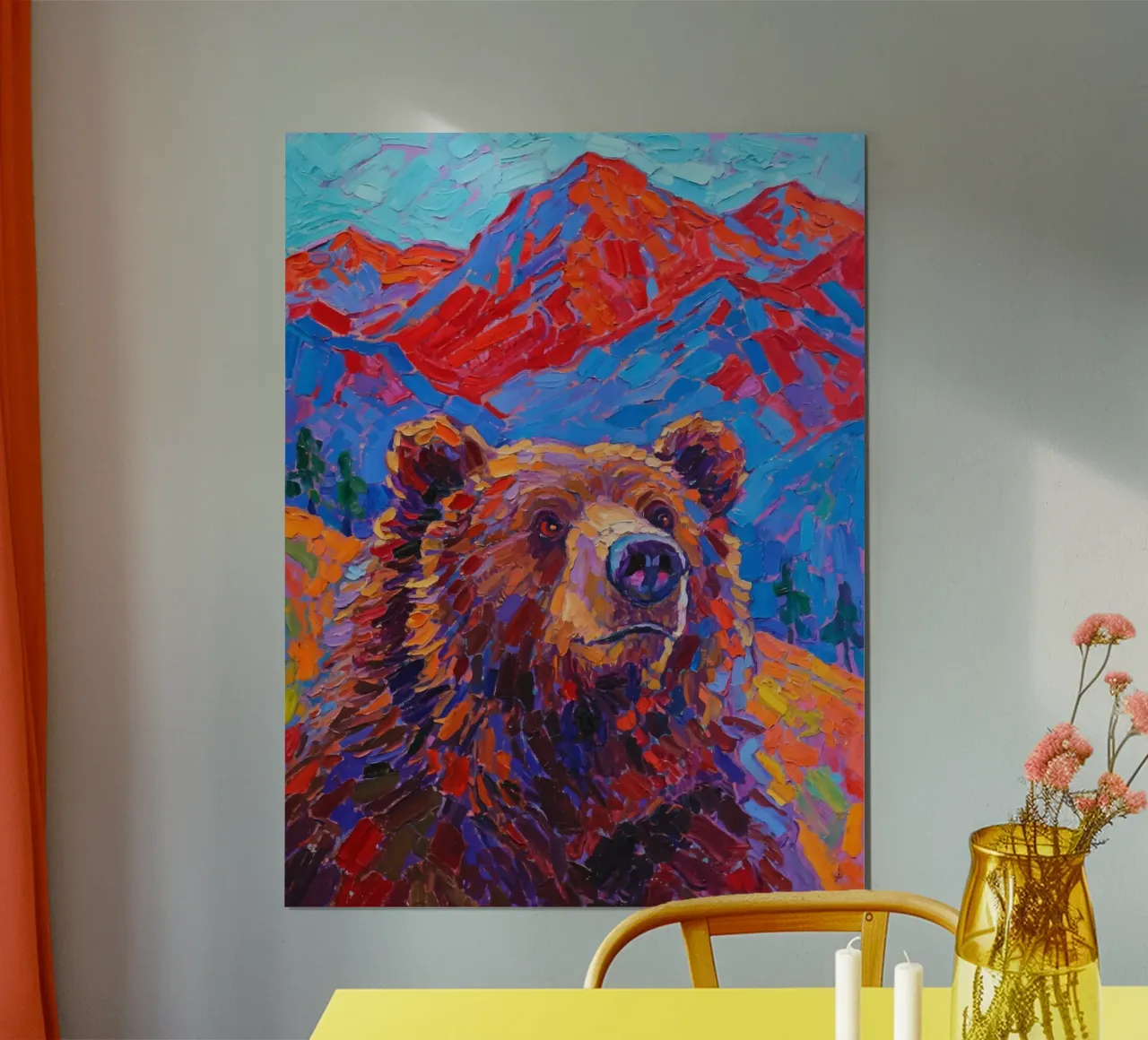 Bear Mountain poster by Slash Shop