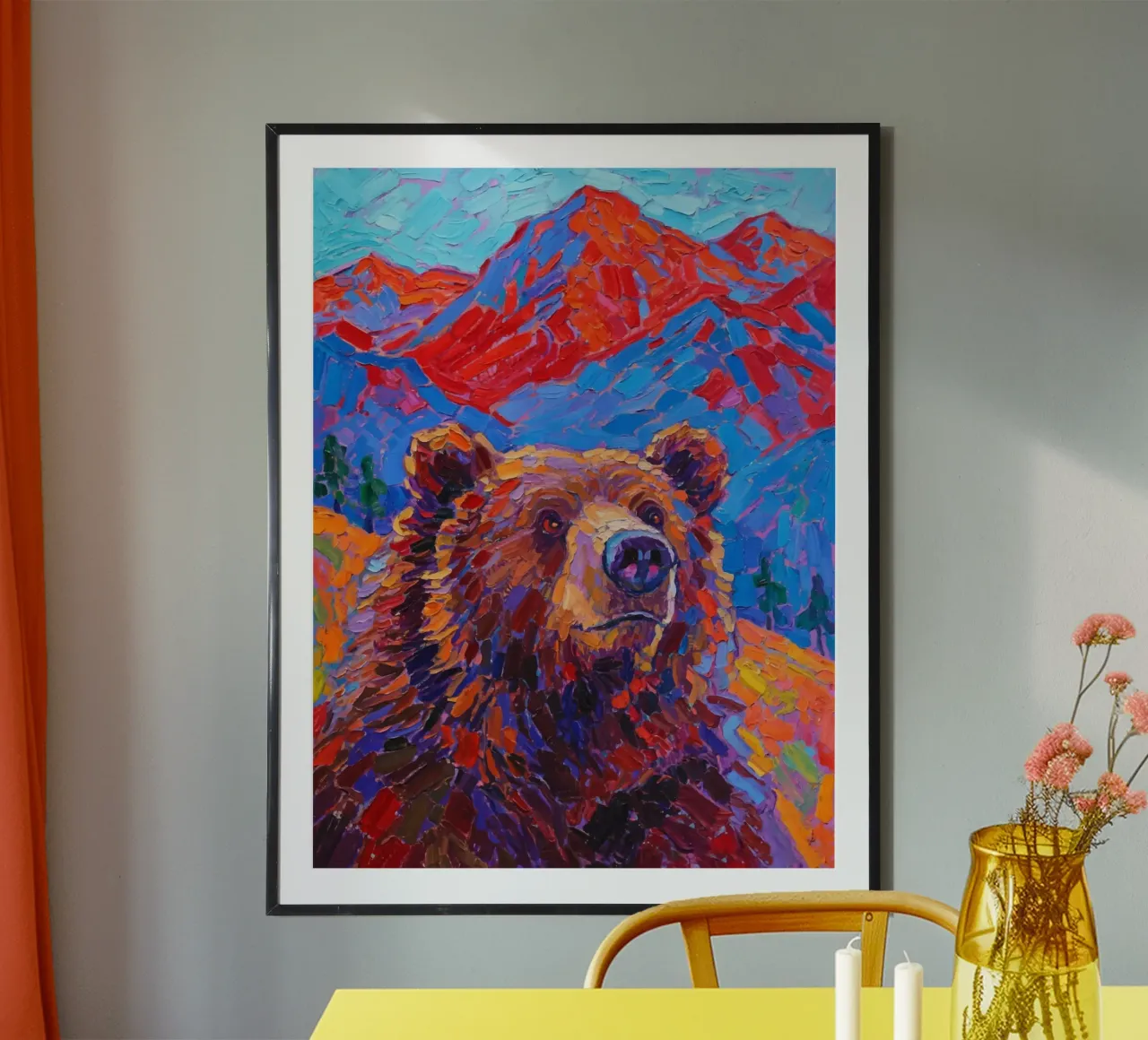 Bear Mountain poster by Slash Shop