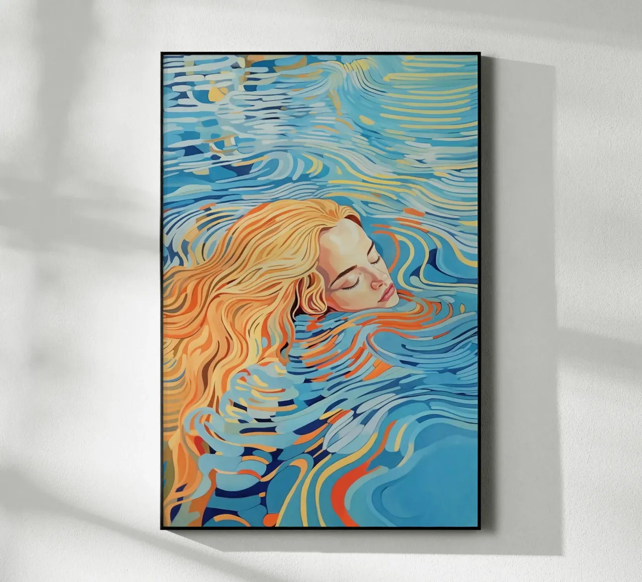 Cool Girl in the Pool plexiglass da Autofocus
