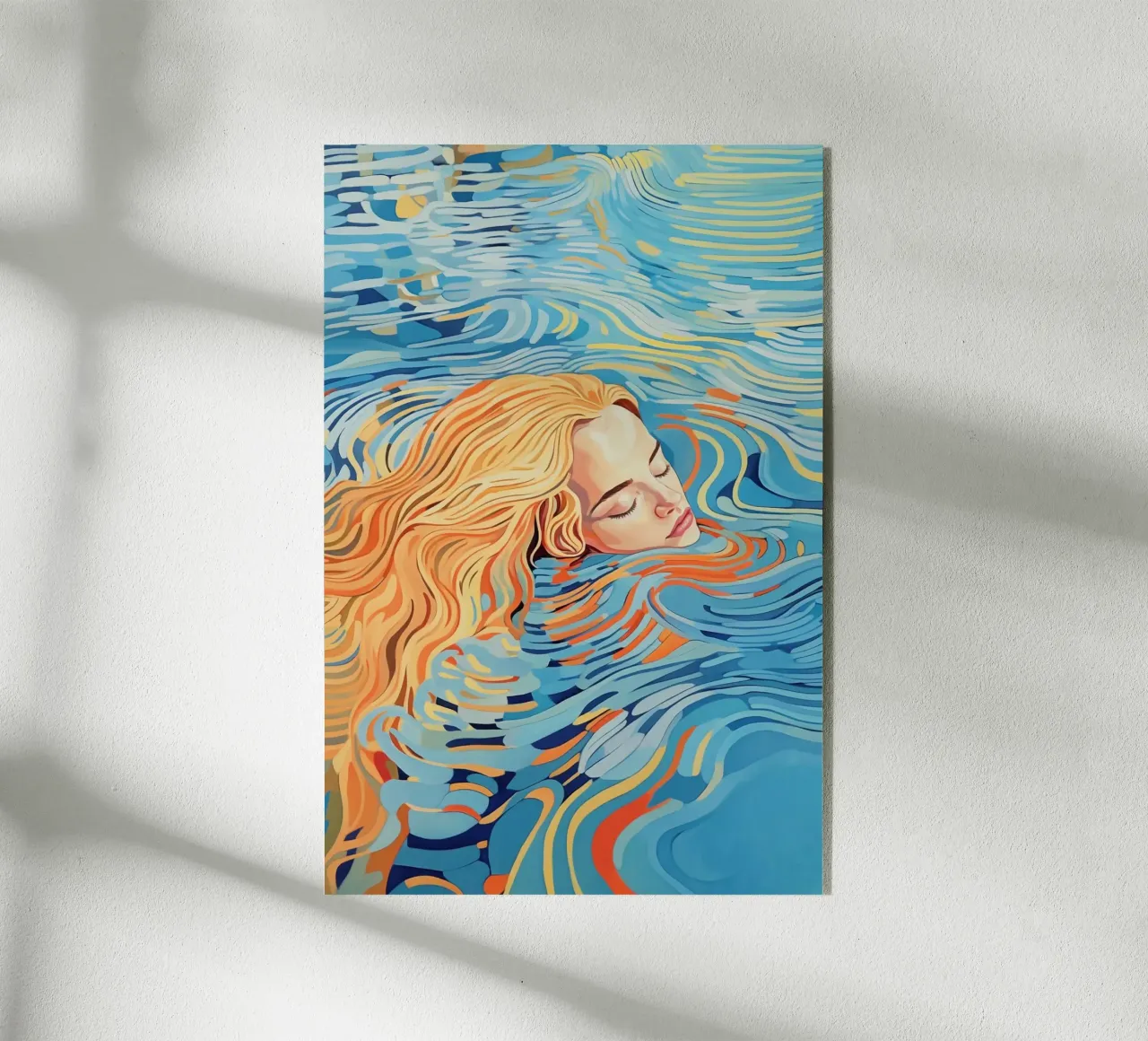Cool Girl in the Pool plexiglass da Autofocus