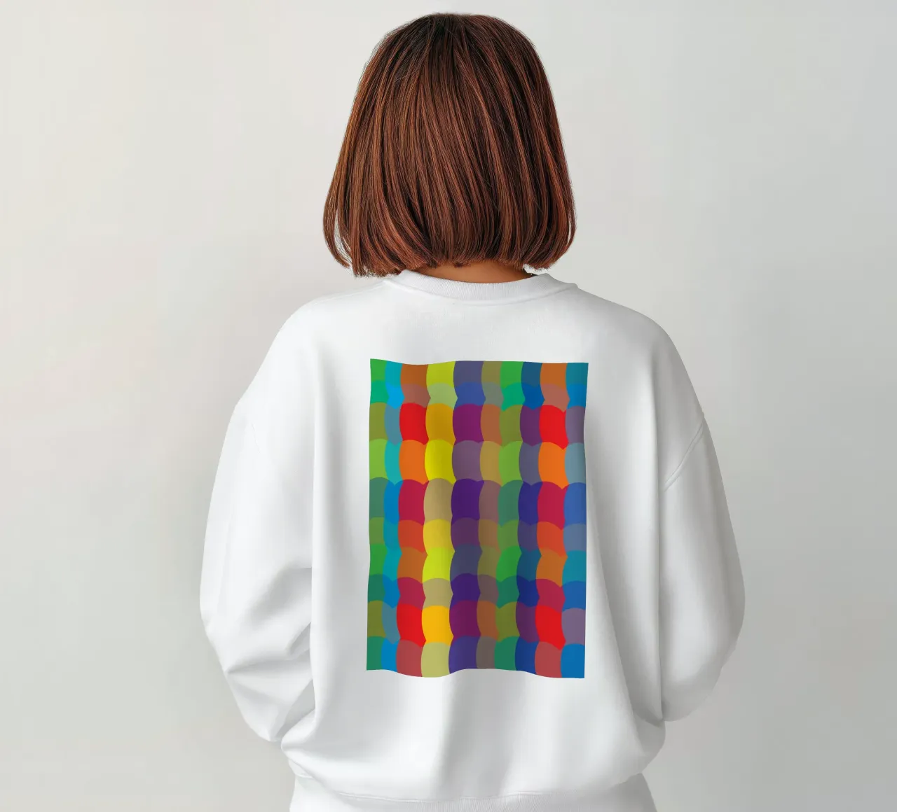 stuoia intrecciata colorata felpa da kaiyasii