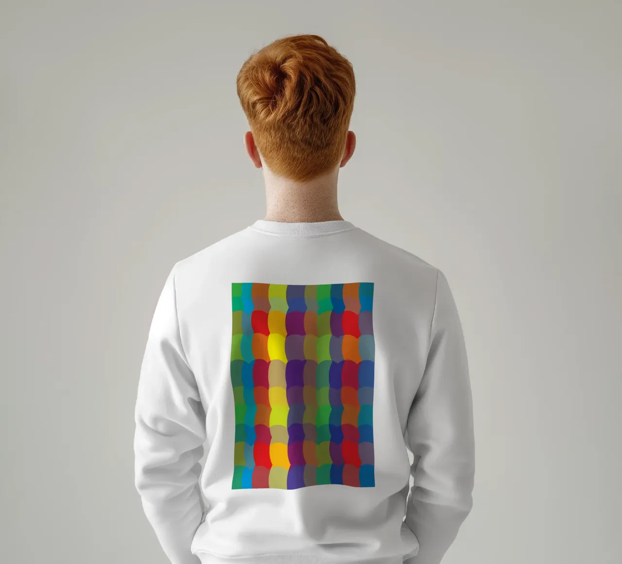 stuoia intrecciata colorata felpa da kaiyasii