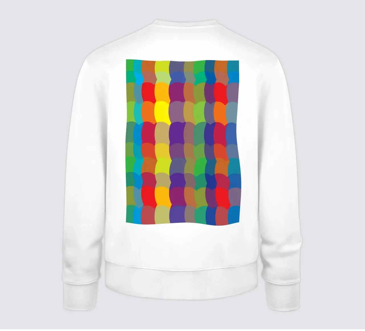 stuoia intrecciata colorata felpa da kaiyasii