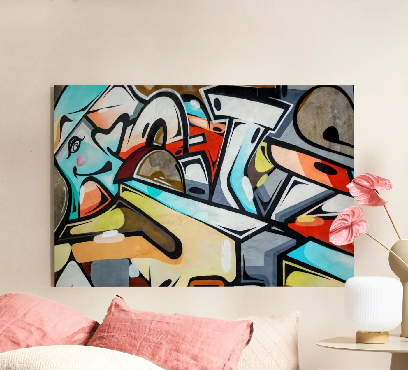 Colorful plexiglas de artshop