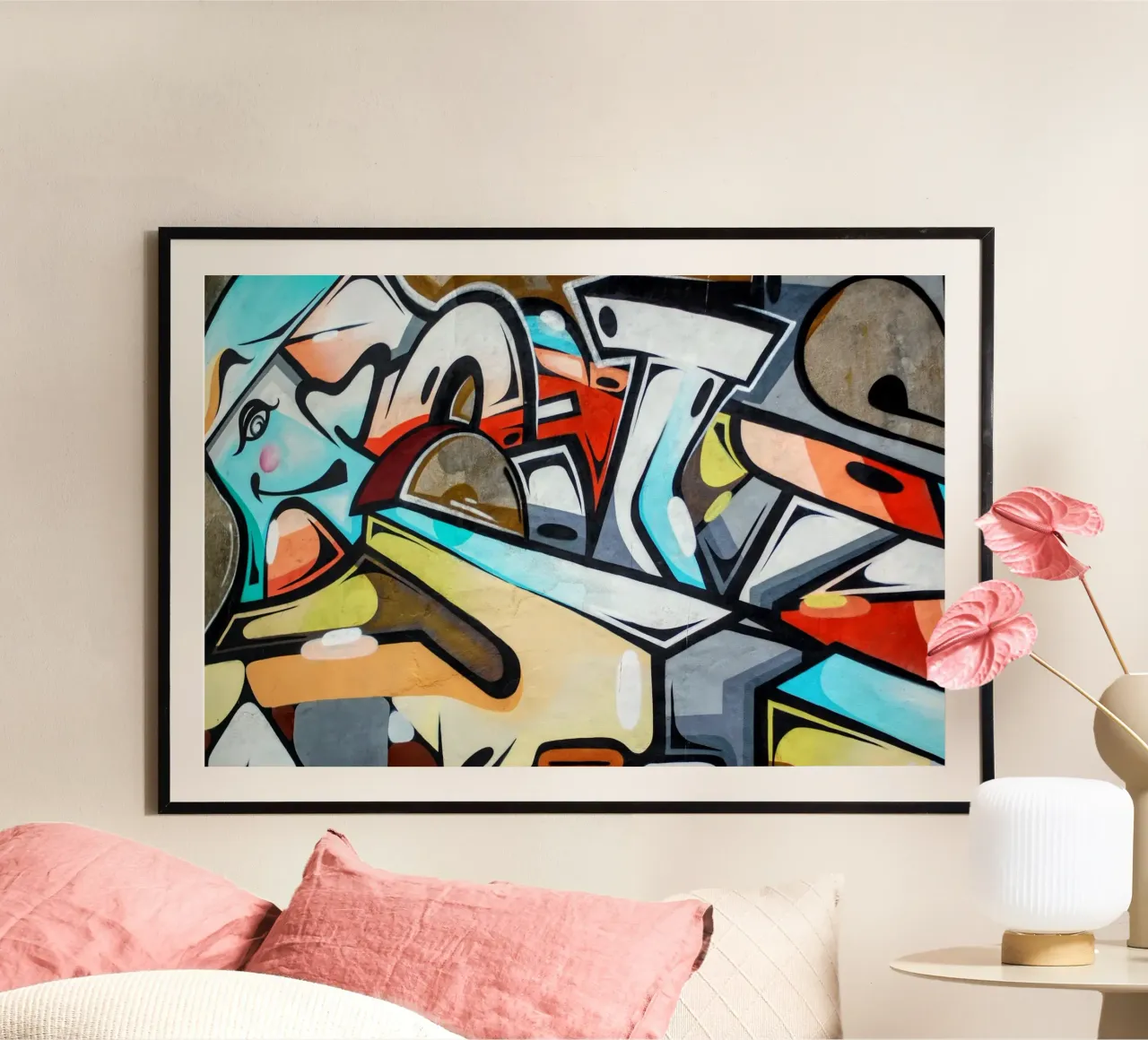 Colorful poster da artshop