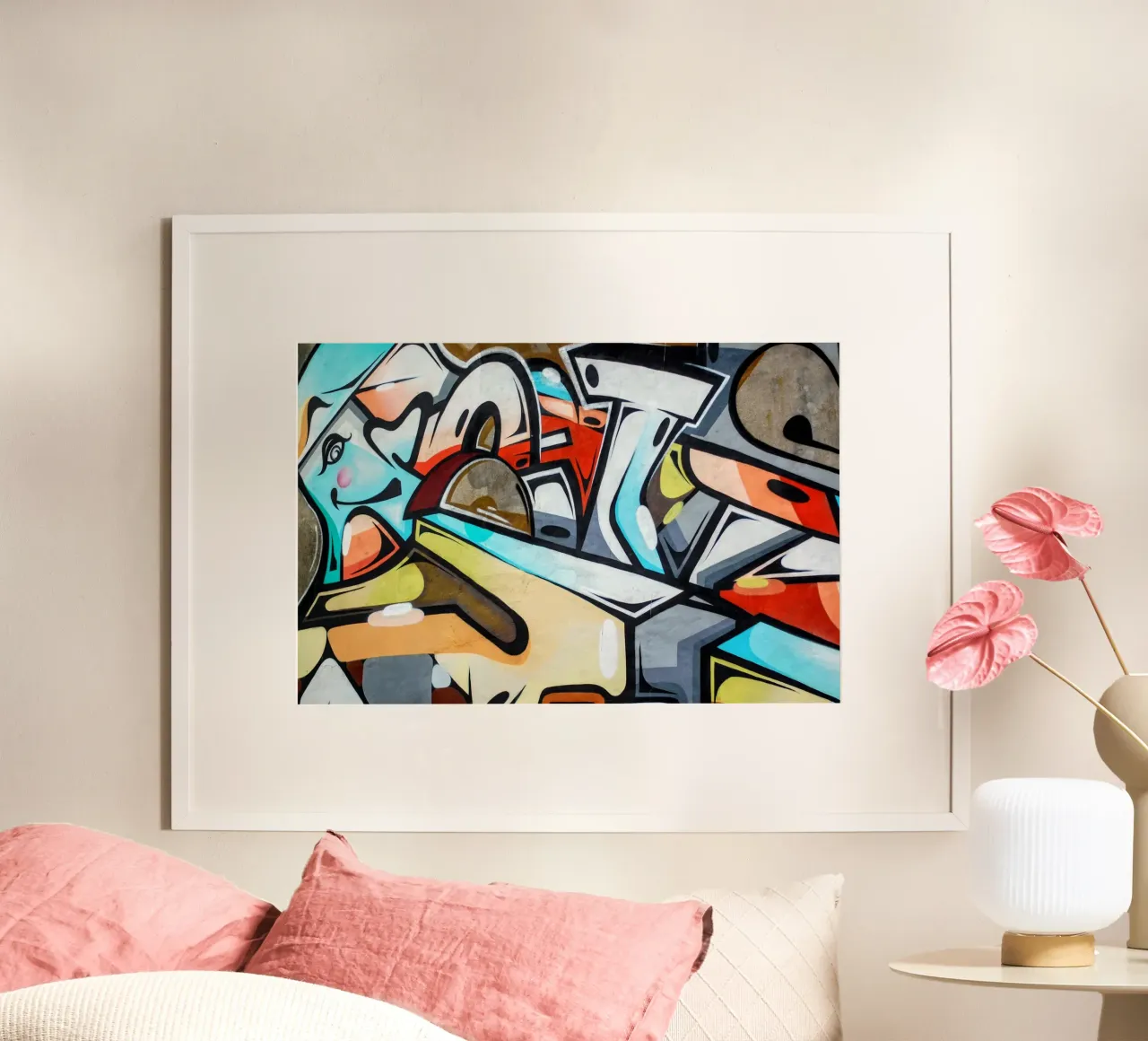 Colorful poster da artshop